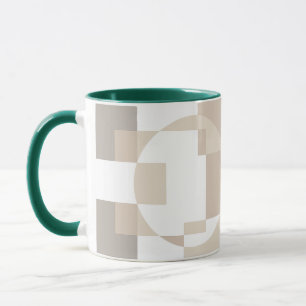 Soft Geometric Blocks – Simple and Sleek Mug