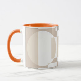 Soft Geometric Blocks – Simple and Sleek Mug