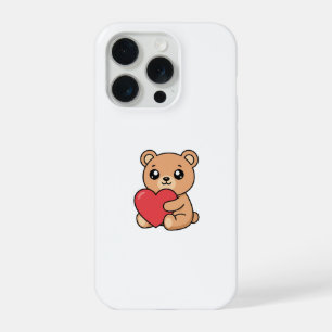 Soft Girl Era: The Adorable Teddy Bear Logo Case 