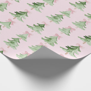 Soft Girly Christmas Wrapping Paper