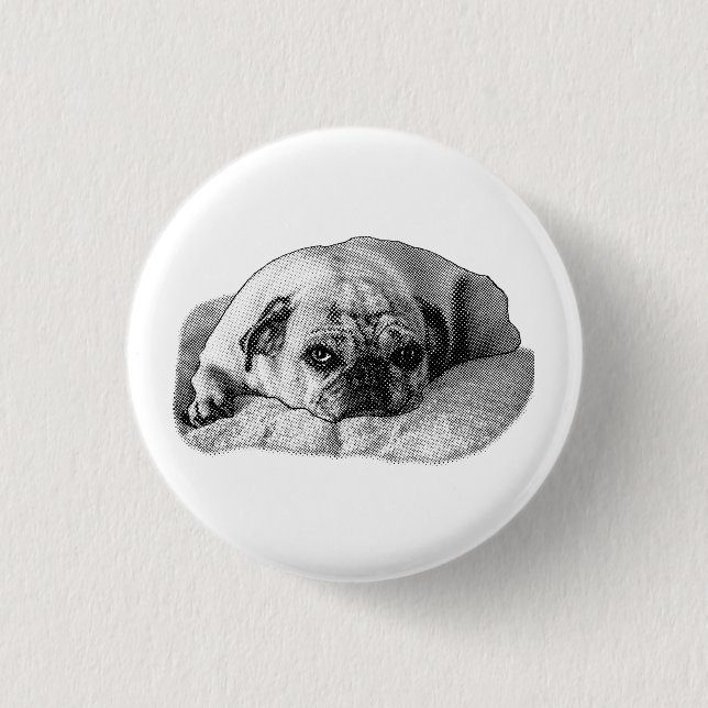 Soft Glance, Merry Accent 3 Cm Round Badge (Front)