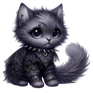 Soft Goth Kitten T-Shirt