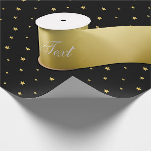 Soft Gradient Elegant Golden Satin Ribbon