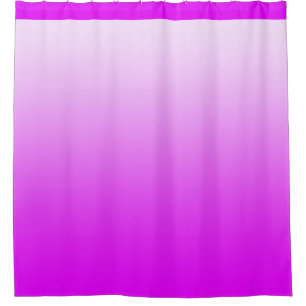 Soft Gradients Colours - neon pink + your ideas Shower Curtain