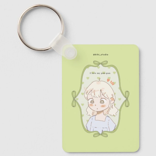 Soft Green Key Ring (Front)