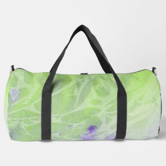 Soft Green & Lavender Harmony Duffle Bag