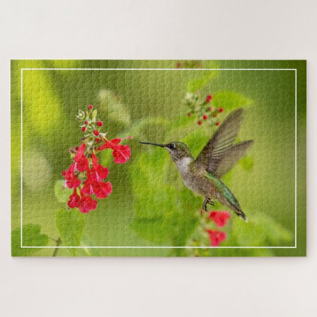 Soft Green Summer Jigsaw Puzzle (Horizontal)