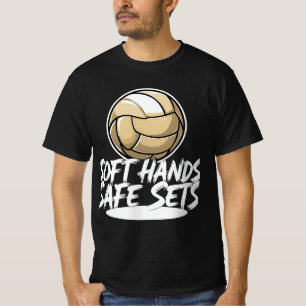 Soft Hands Safe Sets Black Tshirt