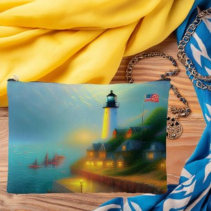 Soft harbour and lighthouse accessory pouch