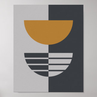 Soft Harmony in Abstract Geometry Poster
