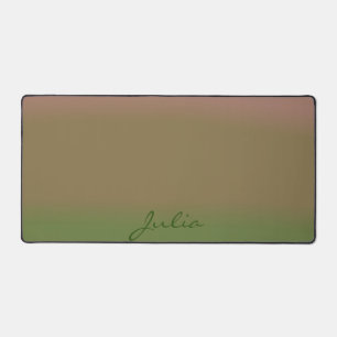 Soft Hazy Pretty Colourful Desk Mat