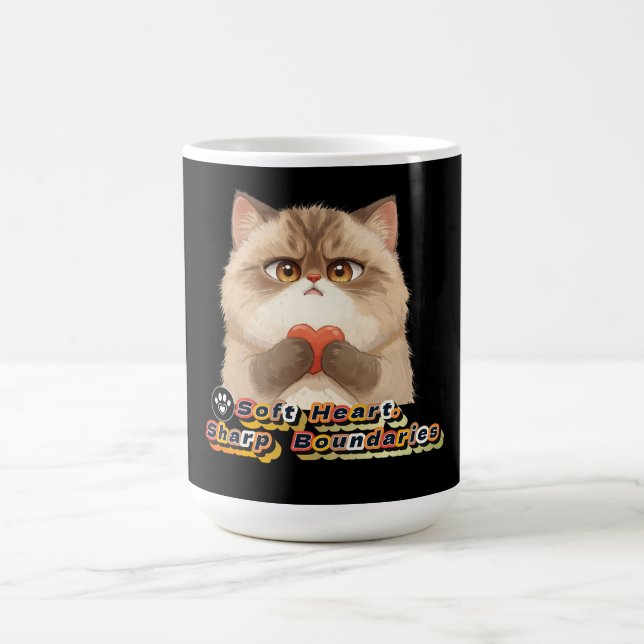 soft heart coffee mug (Center)
