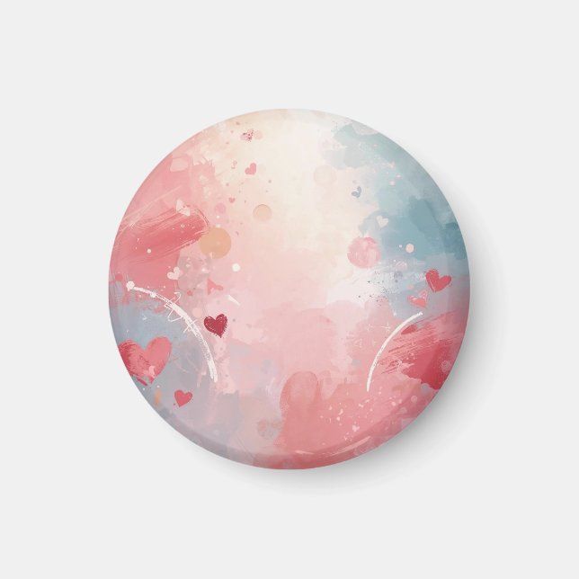 Soft Heartscape Magnet (Front)