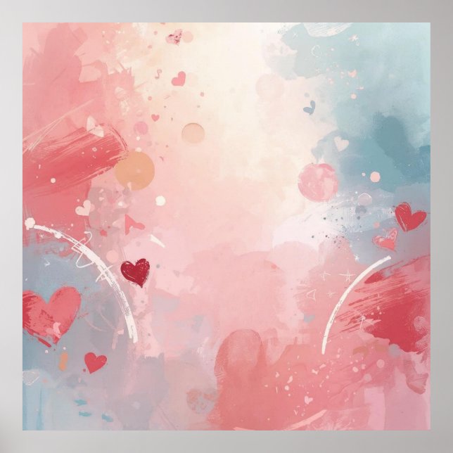 Soft Heartscape Poster (Front)