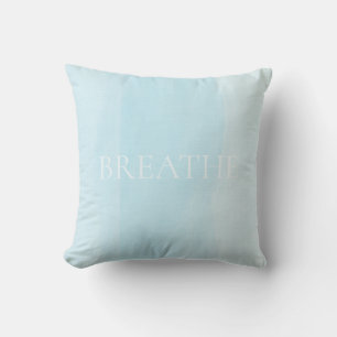Soft Horizon Watercolor Cushion