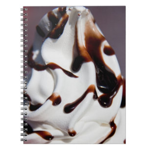 Soft ice cream note book
