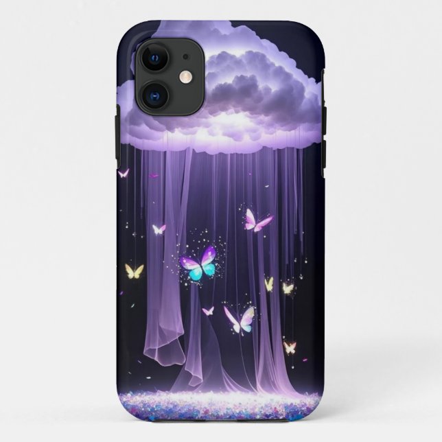 Soft Just Wiser Ocean Waves Inspirational Case-Mate iPhone Case (Back)