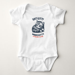 Soft Kitty Baby Bodysuit