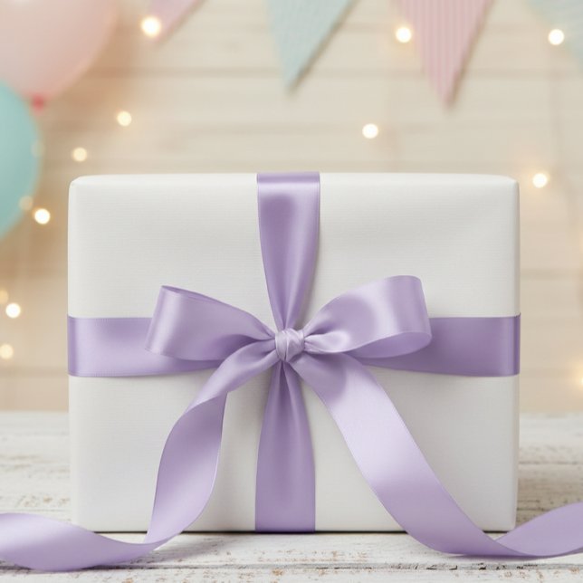 Soft Lavender Satin Ribbon for Butterfly Theme  (Creator Uploaded)