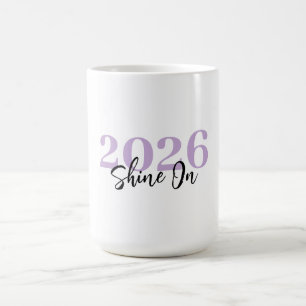 Soft Lavender “Shine Bright” New Beginnings – Coffee Mug