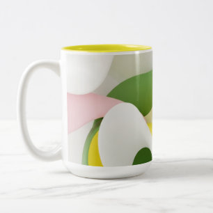 Soft Layers of Light Two-Tone Coffee Mug