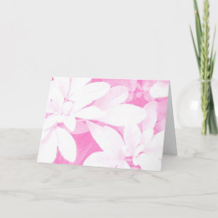 Soft Leaves Pink 'Happy Mother's Day' card
