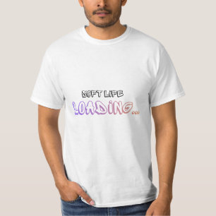 Soft Life Loading Aesthetic Quote Tee