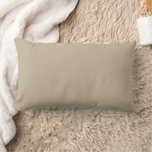 Soft Light Beige Background – Wedding Design Lumbar Cushion