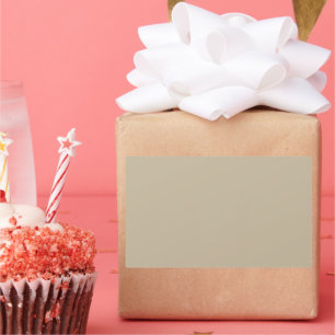 Soft Light Beige Background – Wedding Design Rectangular Sticker