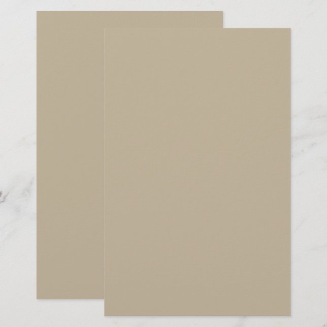 Soft Light Beige Background – Wedding Design Stationery (Front/Back)