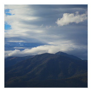 Soft Light Over Mount Bogong Poster