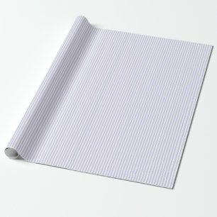 Soft Light Purple Lavender Stripe Gift Wrapping Paper