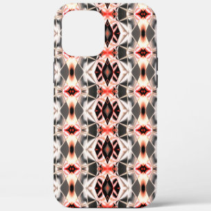Soft light to dark rapport, reddish salmon to grey iPhone 12 pro max case