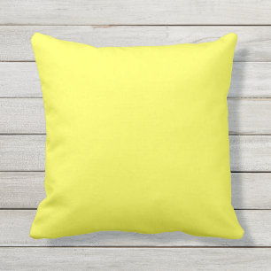 Soft light yellow pillow