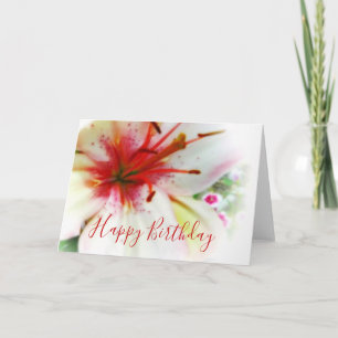 Soft Lilies Card