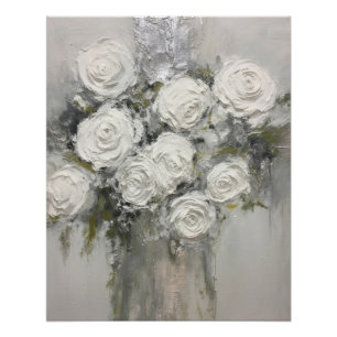 Soft Lovely Nature Art – Cute Flowers Poster