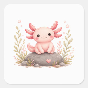 Soft Luxury Axolotl Stickers