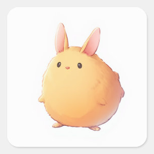 Soft Magical Art Square Sticker