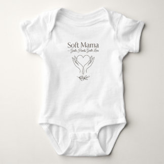 Soft Mama: Motherhood with Softness and Beauty Baby Bodysuit