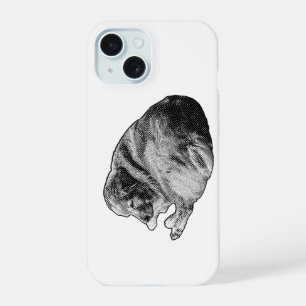 Soft Manga Dot Dog Offers Calm Holiday Defence iPhone 15 Case