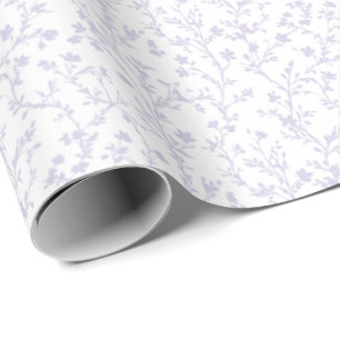 Soft Meadow Dusty Lavender - Neutral Wrapping Paper