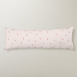 Soft Minimal Heart Pattern Body Cushion