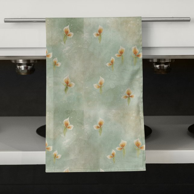 Soft mint watercolor bath towel  (Creator Uploaded)