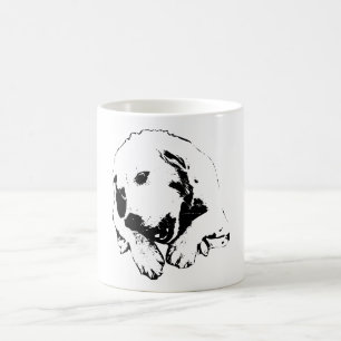 Soft Mischief On Morning Breaks Coffee Mug