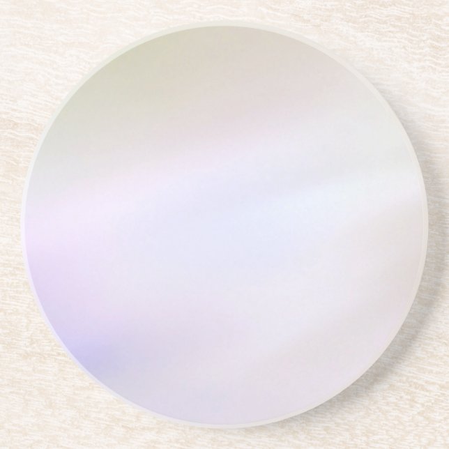 Soft Mist Sandstone Coaster (Front)