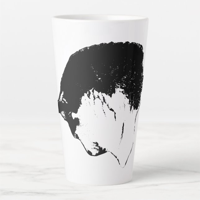 Soft Mornings, Silent Company Latte Mug (Front)