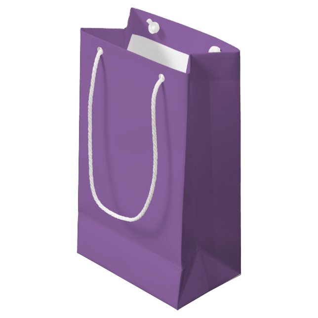 Soft Muted Lavender Gift Bag (Front Angled)