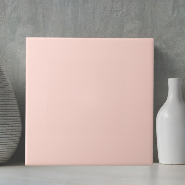 Soft Muted Pastel Boho Colour Ceramic Tile (Close up)