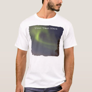 Soft Northern Lights; Customisable T-Shirt