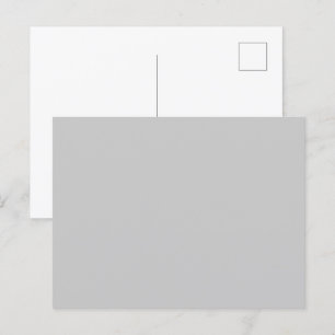 Soft Pale Grey Geometric Invitation Postcard